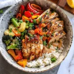 Healthy Chicken Veggie Bowls: A Flavorful and Balanced Meal 3 Healthy Chicken Veggie Bowls: A Flavorful and Balanced Meal
