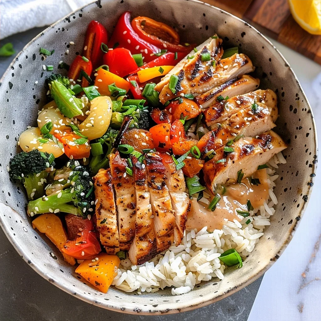 Home 43 Healthy Chicken Veggie Bowls: A Flavorful and Balanced Meal