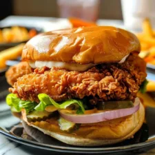 Crispy Chicken Sandwich Recipe for Flavorful Bites