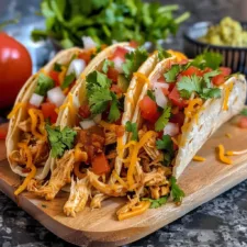 Slow Cooker Chicken Tacos with Salsa