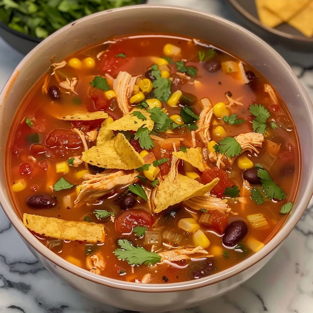 Home 46 Chicken Tortilla Soup that Packs a Flavor Punch