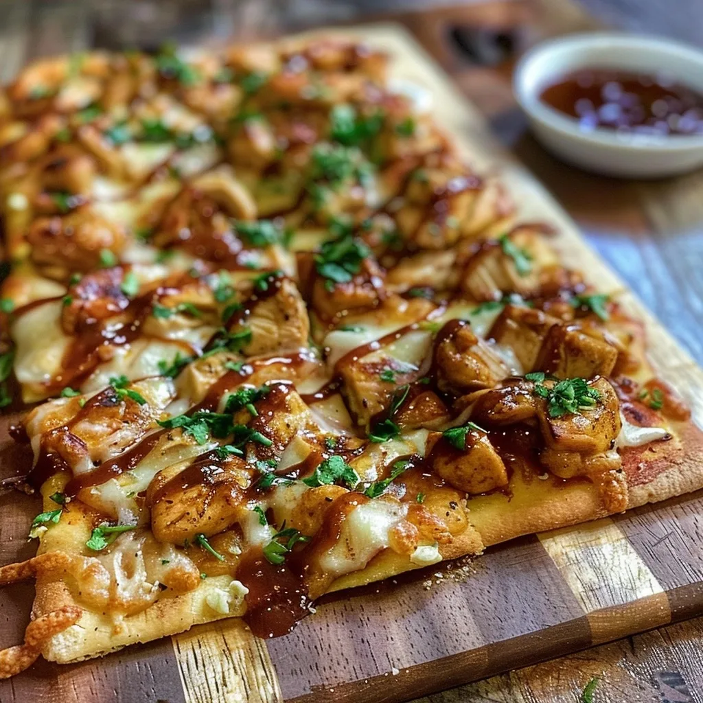 Home 45 BBQ Chicken Flatbread: Flavorful and Easy