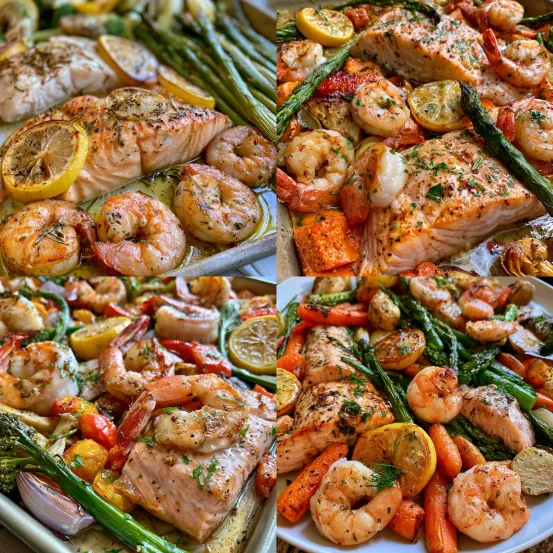 Home 59 Healthy Sheet Pan Seafood Recipes