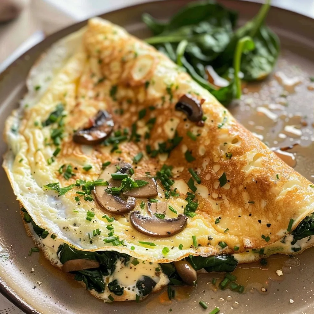 10 Energizing Anti-Inflammatory Breakfast Recipes to Kickstart Your Morning 9 Spinach & Mushroom Egg White Omelette Recipe