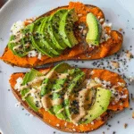 Sweet potato toast with avocado is a healthy breakfast 3 Sweet potato toast with avocado is a healthy breakfast