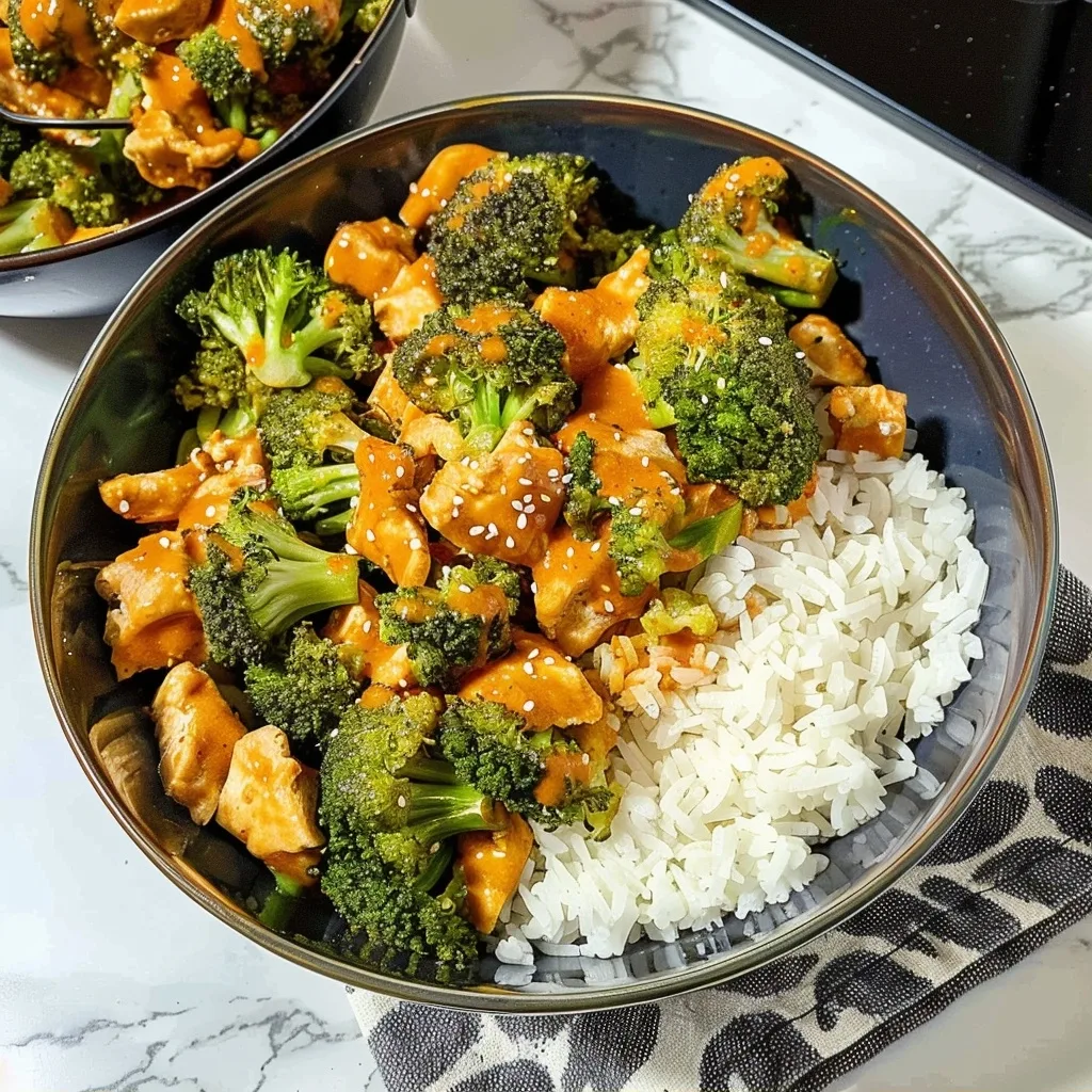 20 Easy Sheet Pan and Skillet Chicken Dinners for Busy Weeknights 7 Buffalo Chicken & Broccoli Served Over Cauliflower Rice