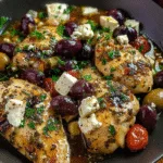 Greek Chicken with Olives & Feta Recipe 3 Greek Chicken with Olives & Feta Recipe