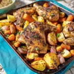 Za'atar Chicken with Root Vegetables Sheet Pan Dinner 3 Za'atar Chicken with Root Vegetables Sheet Pan Dinner