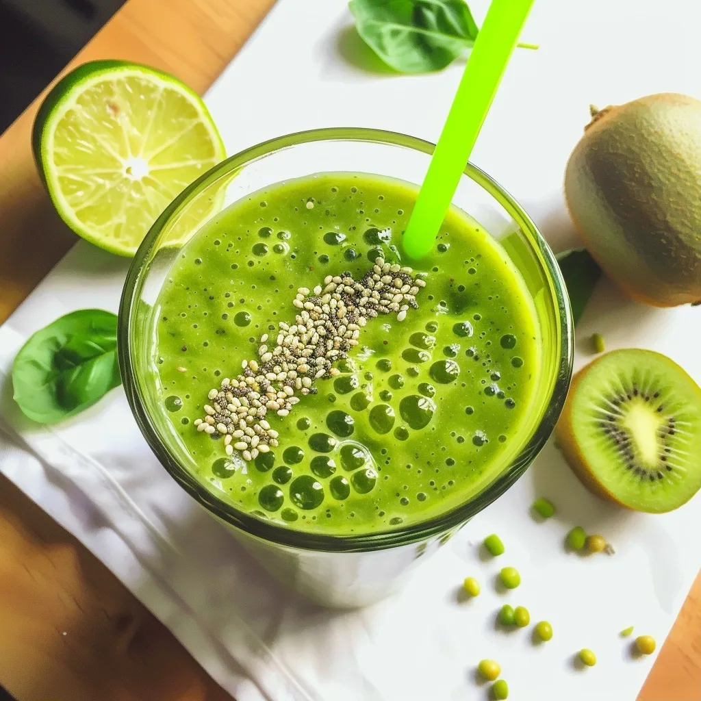 25+ Energizing Smoothie Recipes: The Ultimate Guide to Nutrient-Packed Blends for Every Need 9 Kiwi Lime Detox Smoothie Recipe for Energized Mornings