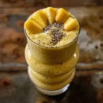 Mango Flaxseed Tropical Smoothie Recipe 3 Mango Flaxseed Tropical Smoothie Recipe