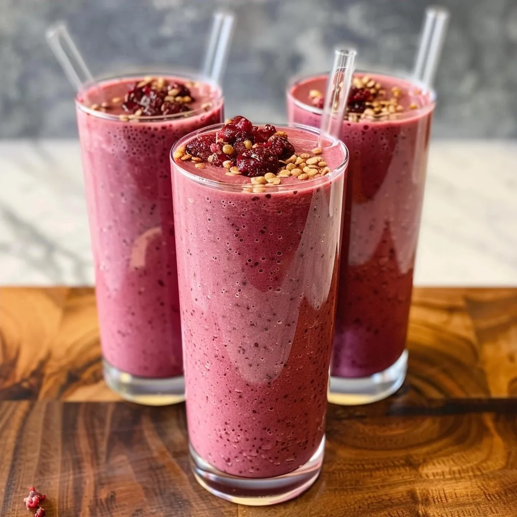 10 High-Fiber Energy Smoothies: The Ultimate Guide for Digestion and Vitality 8 Dark cherry & psyllium smoothie for optimal gut health