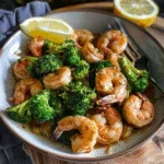 Garlic Butter Shrimp & Broccoli: A Healthy Quick Meal 3 Garlic Butter Shrimp & Broccoli: A Healthy Quick Meal