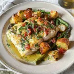 Mediterranean baked halibut recipe for home cooks 3 Mediterranean baked halibut recipe for home cooks