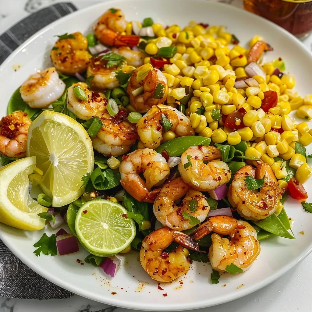 20 Quick & Healthy Sheet Pan Seafood Recipes for Busy Weeknights 8 Honey Lime Shrimp & Corn Salad Recipe