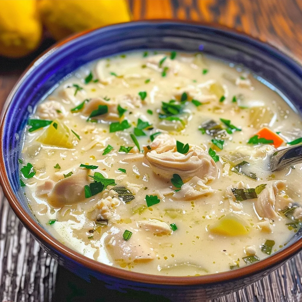 Home 52 Avgolemono chicken soup: A Creamy Greek Classic