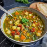 Minestrone with Pesto: A Fresh Italian Soup Recipe 3 Minestrone with Pesto: A Fresh Italian Soup Recipe