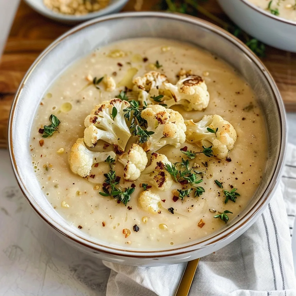10 Global Soup & Stew Recipes: Hearty Mediterranean-Inspired Comfort Food for Every Night 11 Roasted garlic cauliflower soup recipe