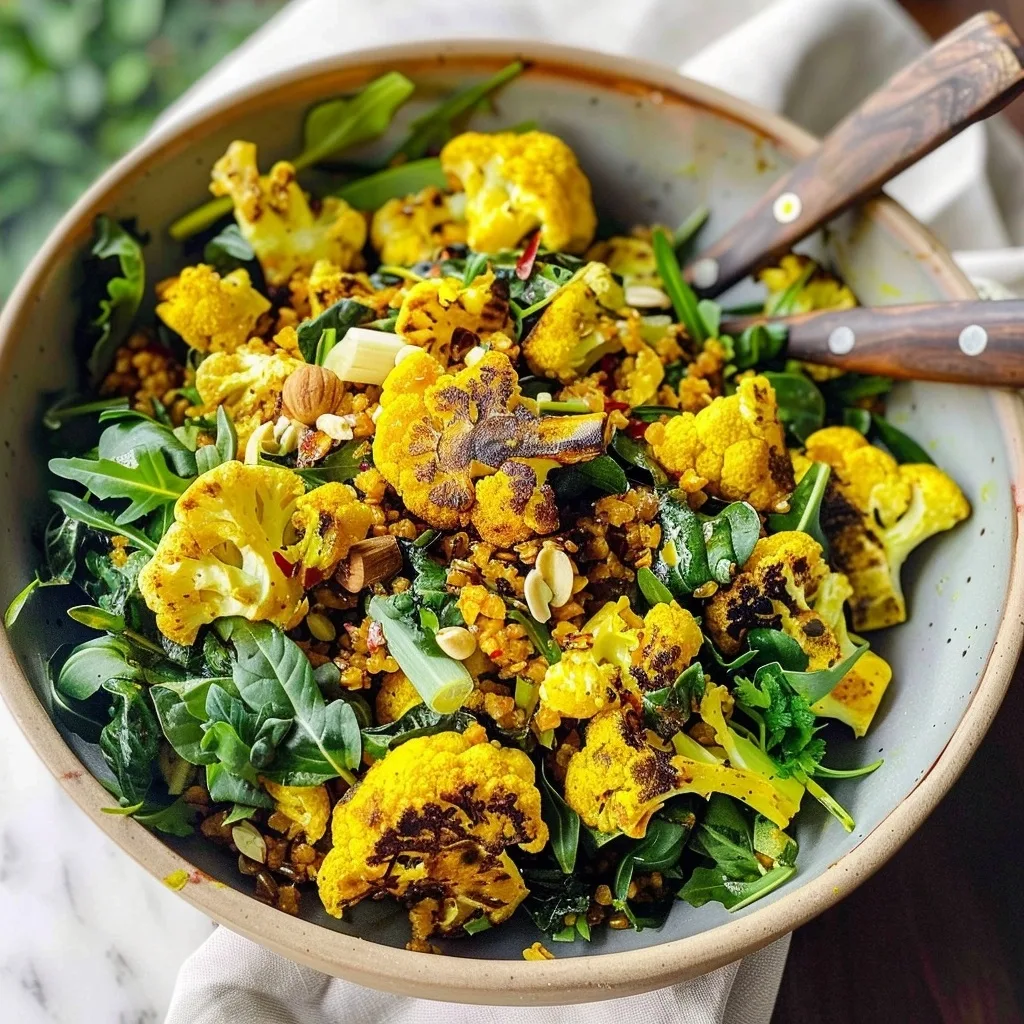 Home 49 Turmeric Cauliflower Grain Salad Recipe