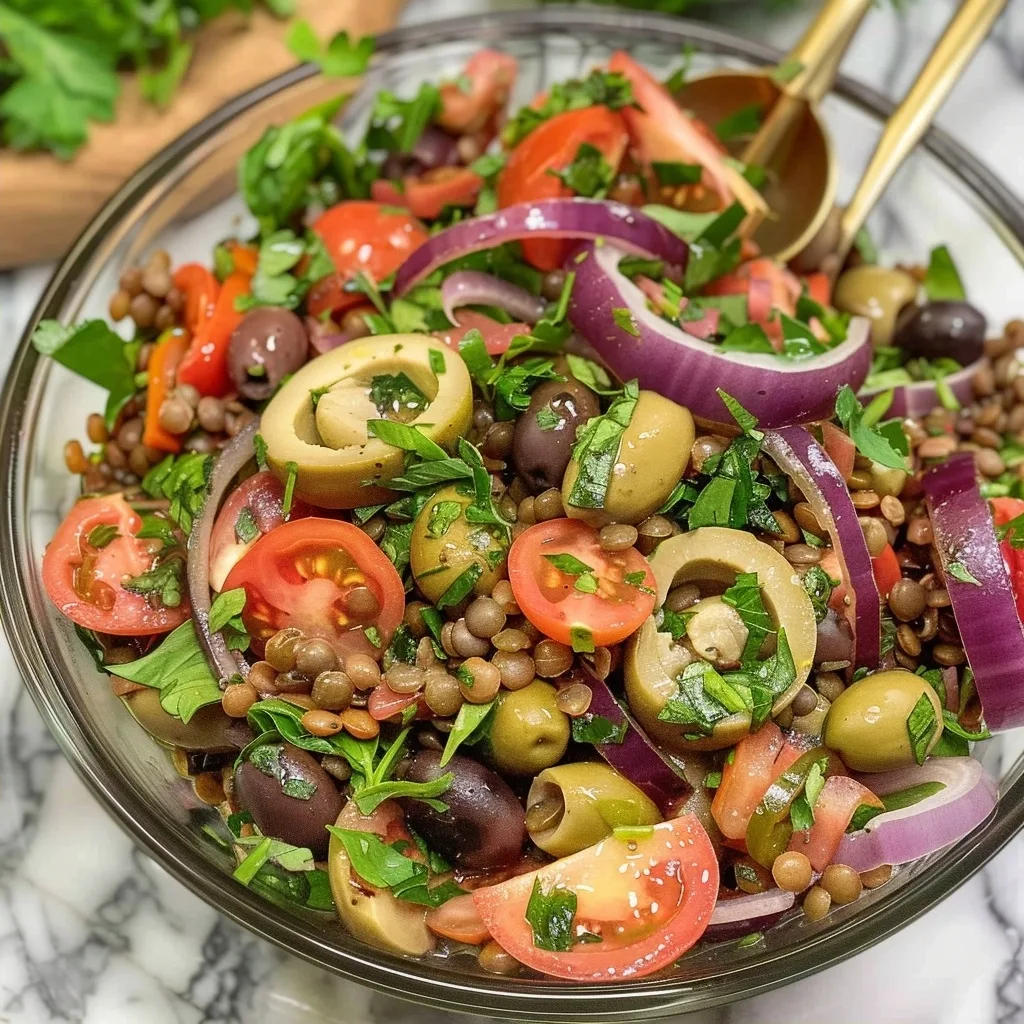 10 Nutrient-Dense Salad Recipes to Fuel Your Body and Boost Daily Vitality 9 Mediterranean olive & lentil salad for healthy meals