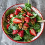 Strawberry Spinach & Pecan Salad: A Fresh Recipe 3 Strawberry Spinach & Pecan Salad: A Fresh Recipe