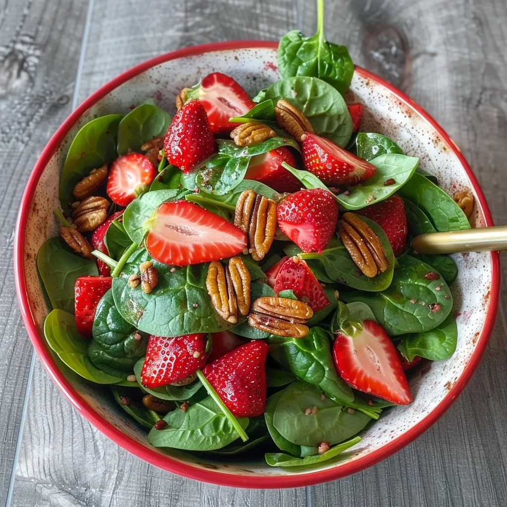 Home 52 Strawberry Spinach & Pecan Salad: A Fresh Recipe
