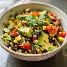 Avocado, Corn & Black Bean Salad