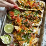 Ground Beef Taco Sheet Pan Recipe for Easy Dinners 3 Ground Beef Taco Sheet Pan Recipe for Easy Dinners